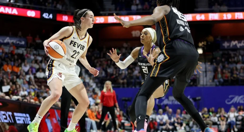 this image shown in Indiana Fever vs Connecticut Sun Match Player Stats from 2024 Regular Season Series Game 3