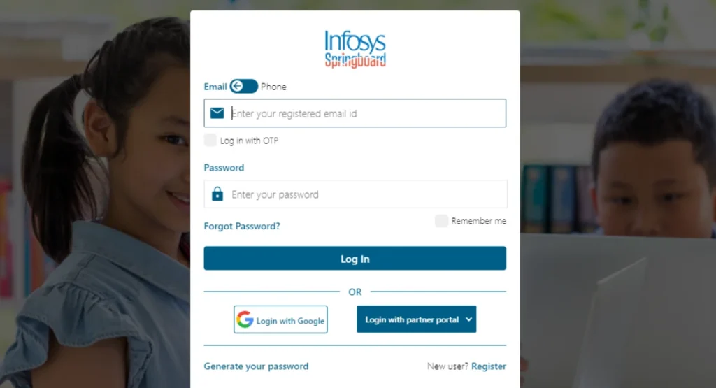 this image shown in How to Access the Infosys Springboard Login Portal.